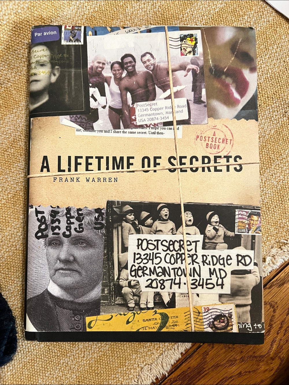 A Lifetime of Secrets by Frank Warren - Beige Cover